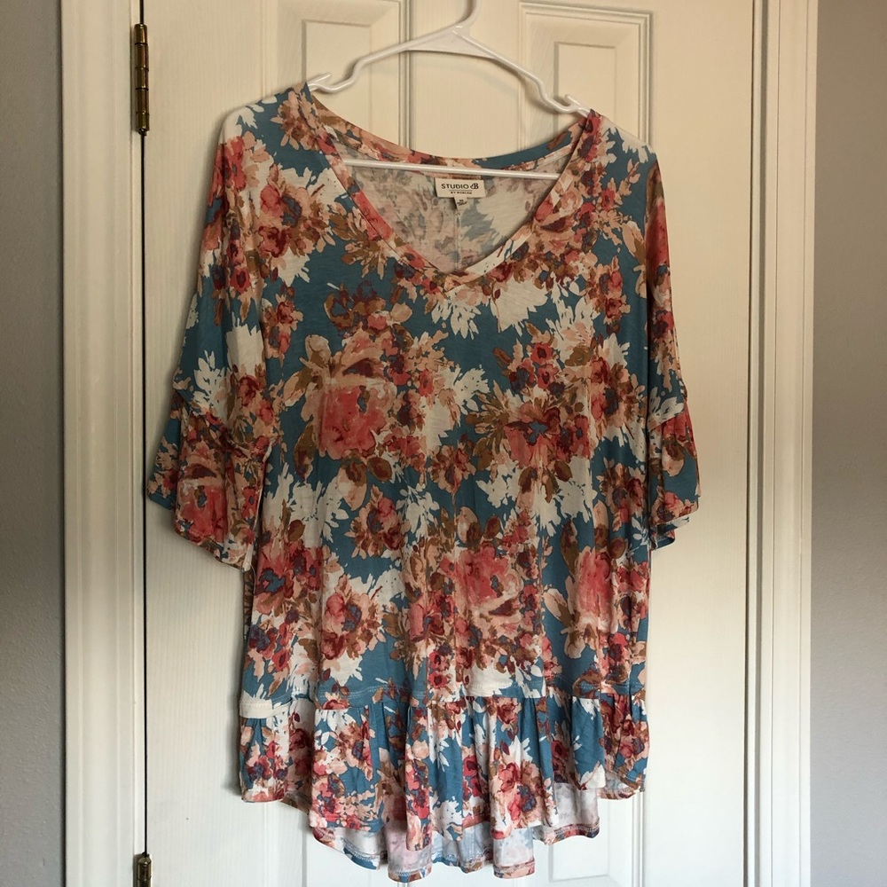 Cute Floral Top